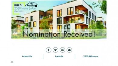 2020 home builder nomination received !